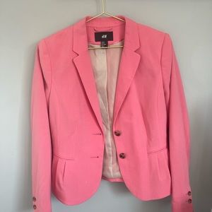 Pink blazer